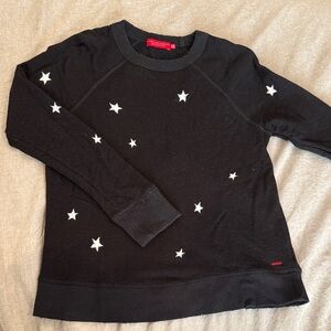 Black Sweatshirt with White Stars